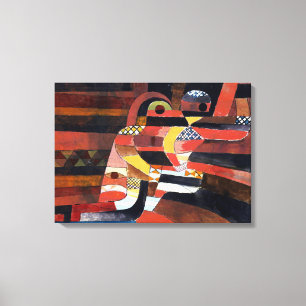 Impressão Em Tela Amantes de Paul Klee