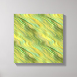 Impressão Em Tela Amarelo de Girassol Textura Ondulada