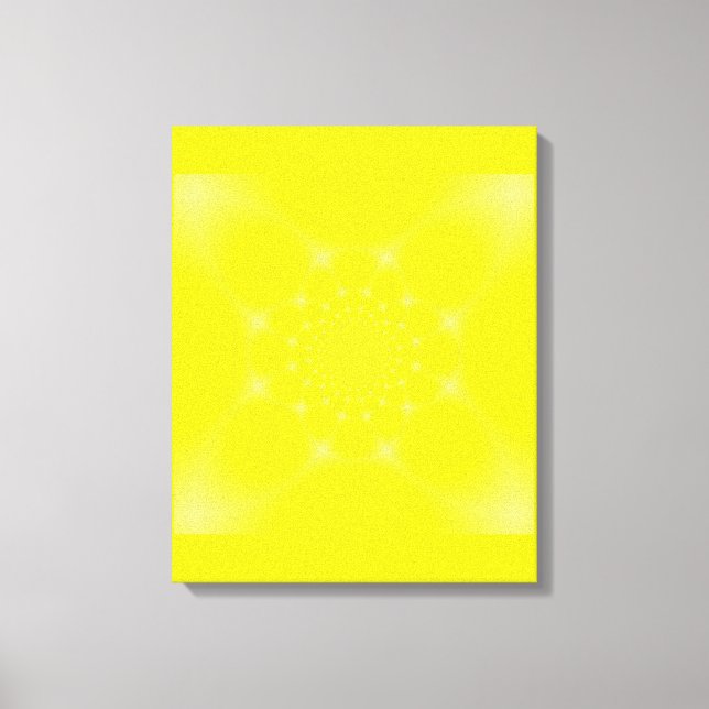 Impressão Em Tela Amarelo Espelhado (Frente)