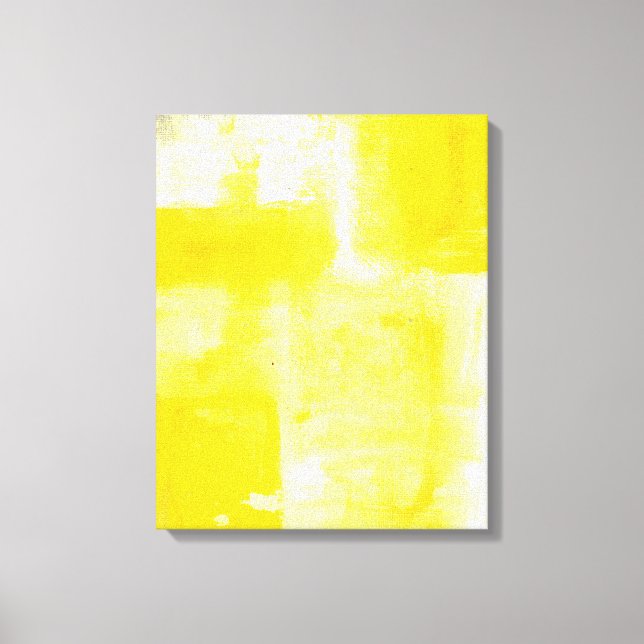 Impressão Em Tela Amarelo nº 1 (Frente)