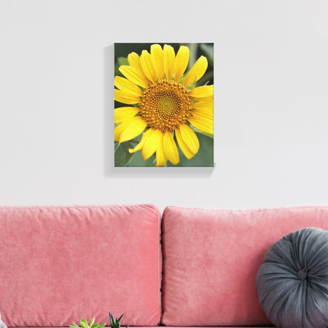 Impressão Em Tela Amarelo sunny bonito 8" x 10" (Insitu(Sala de estar))