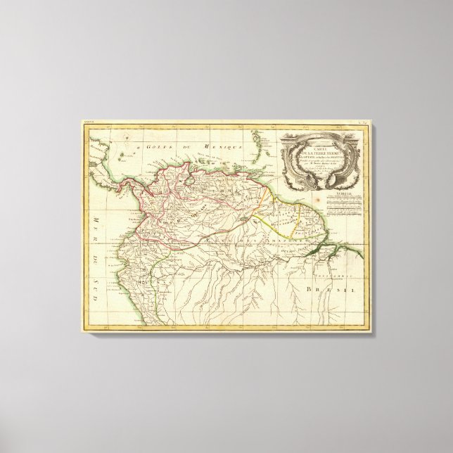 Impressão Em Tela Amazônia (Frente)