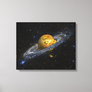 Impressão Em Tela Amendoins Charlie Brown Spaced Out