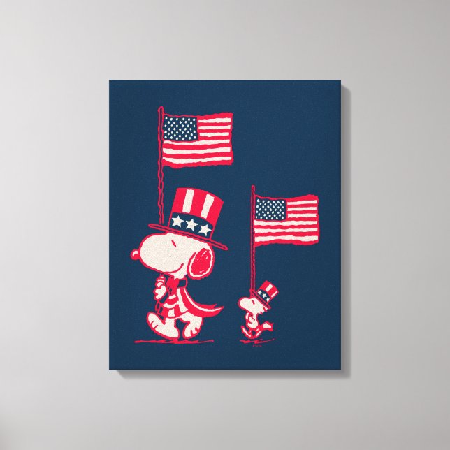 Impressão Em Tela Amendoins | Glória Antiga de Verão Americana (Frente)