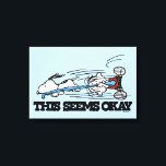 Impressão Em Tela Amendoins | Snoopy & Linus<br><div class="desc">Veja este design de amendoins divertido com Snoopy e Linus.</div>