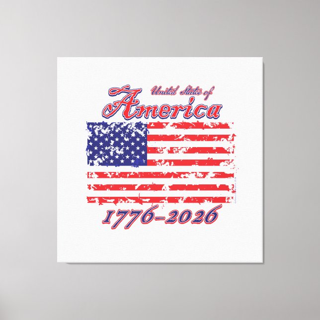 Impressão Em Tela America 250 (Frente)