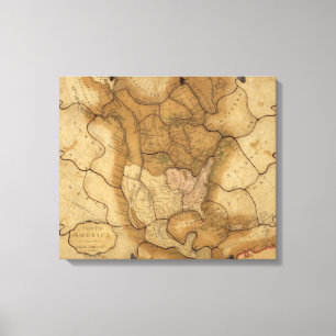 Impressão Em Tela America do Norte 20