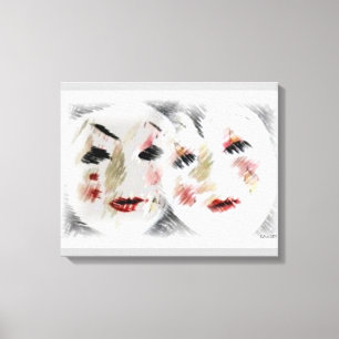 Impressão Em Tela Amizade