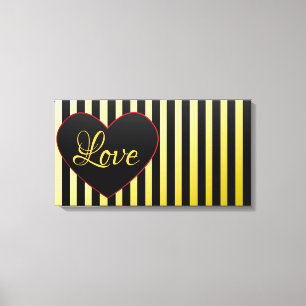 Impressão Em Tela Amor
