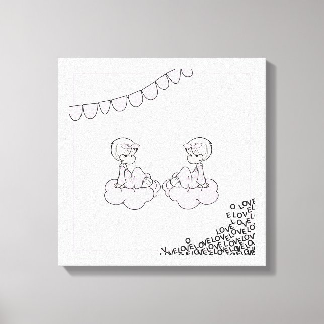 Impressão Em Tela Amor (Frente)