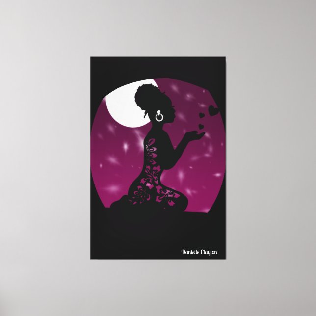 Impressão Em Tela Amor de Deus (Frente)