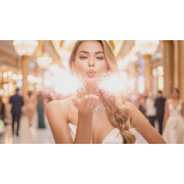 IMPRESSÃO EM TELA AMOR DE LAS VEGAS