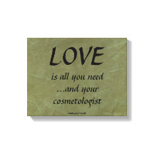 Amor e seu cosmetólogo