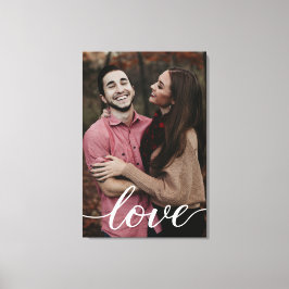 Impressão Em Tela Amor Eterno: Envoltório Personalizado de Fotos de