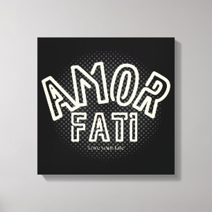 Impressão Em Tela Amor Fati - Ame seu Destino