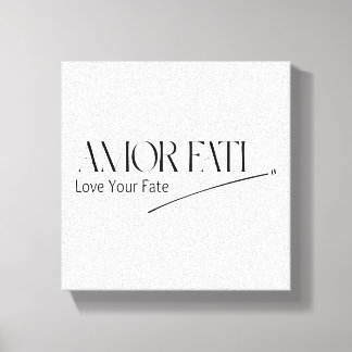 Impressão Em Tela Amor Fati - Ame Seu Destino