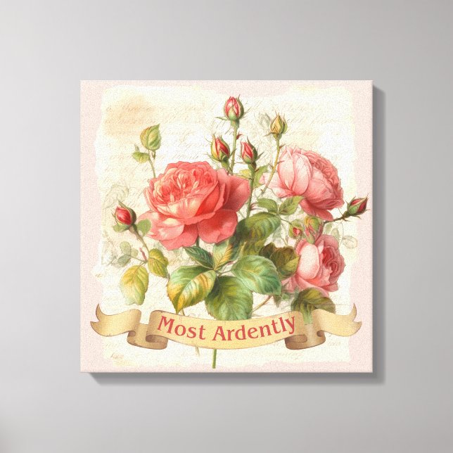 Impressão Em Tela AMOR - Mais Ardentemente - Sr. Darcy (Frente)