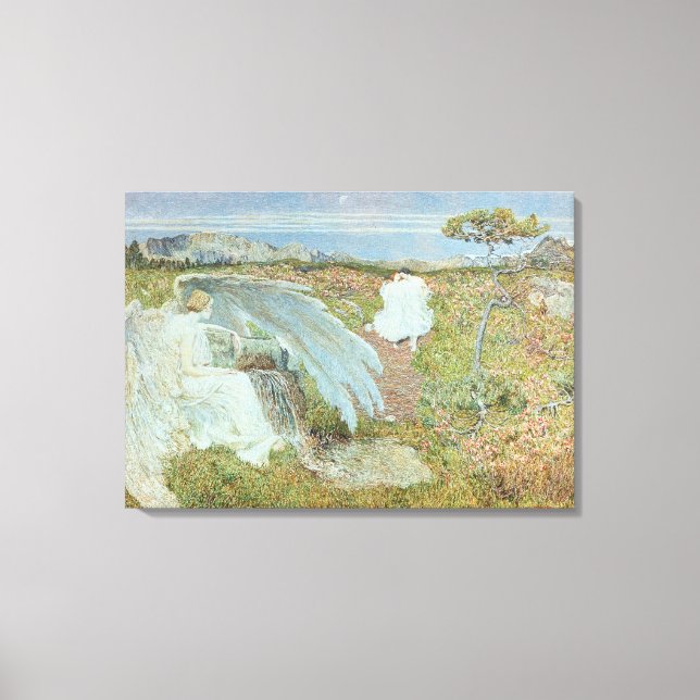 Impressão Em Tela Amor na Fonte da Vida, 1896 (Frente)