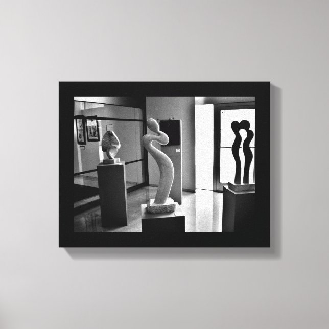 Impressão Em Tela Amor no Museu (Frente)