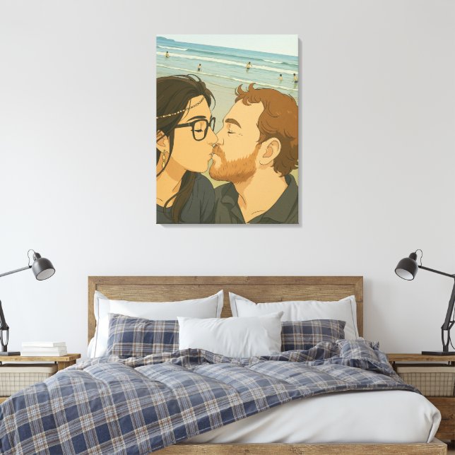 Impressão Em Tela Amor princesa (Insitu(Quarto))