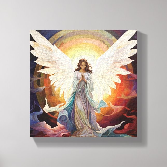 Impressão Em Tela Ampliante garota da esperança (Frente)