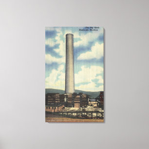 Impressão Em Tela Anaconda, Montana - fundição de Washoe