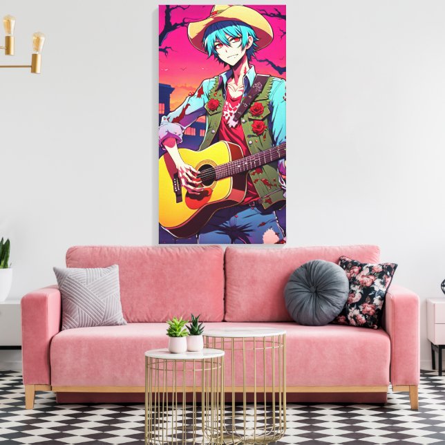 Impressão Em Tela Andarilho Branco (Insitu(Sala de estar))