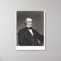 Andrew Johnson, gravado em uma fotografia de Thom