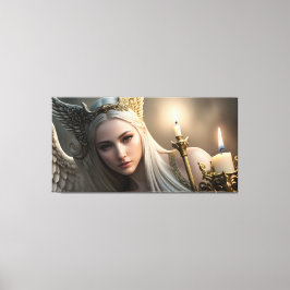 Impressão Em Tela Angel Gazing