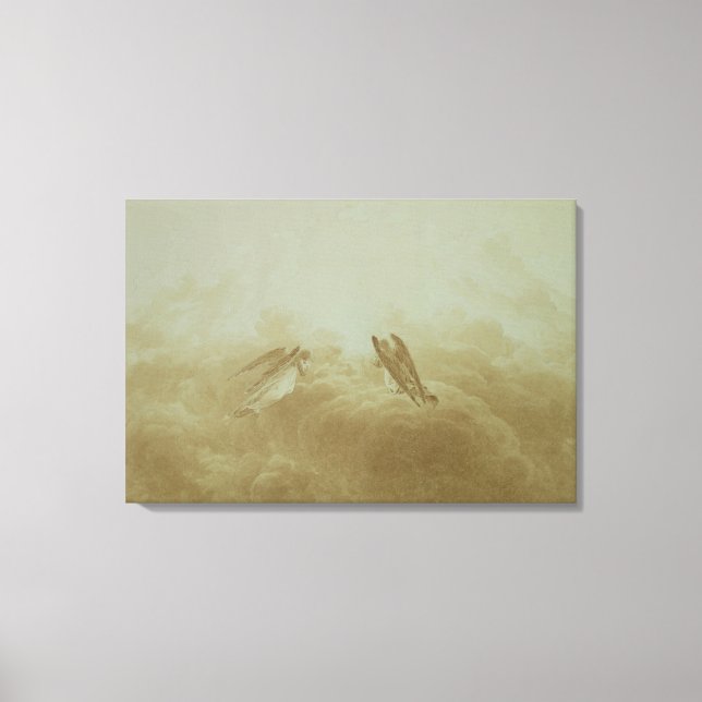 Impressão Em Tela Angel in Prayer, c.1826-34 (Frente)