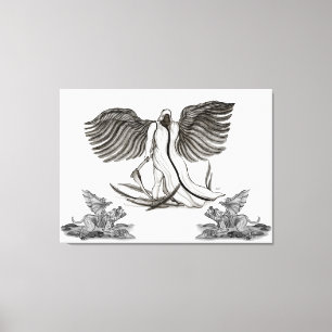 Impressão Em Tela Angel Uriel