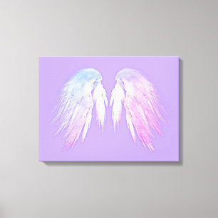 Impressão Em Tela ANGEL WINGS Fairy Purple