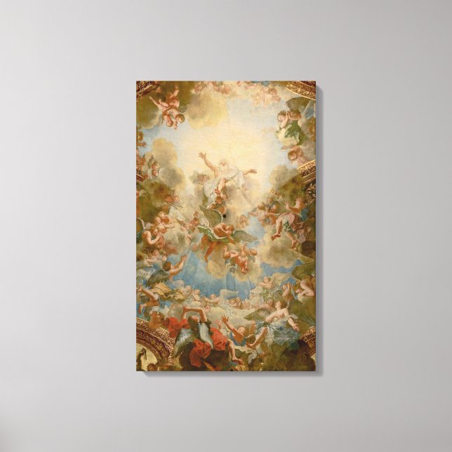 Impressão Em Tela Angels e Cherubs Versalhes (Frente)