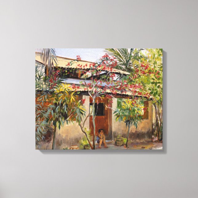 Impressão Em Tela Angleterre House 2004 (Frente)