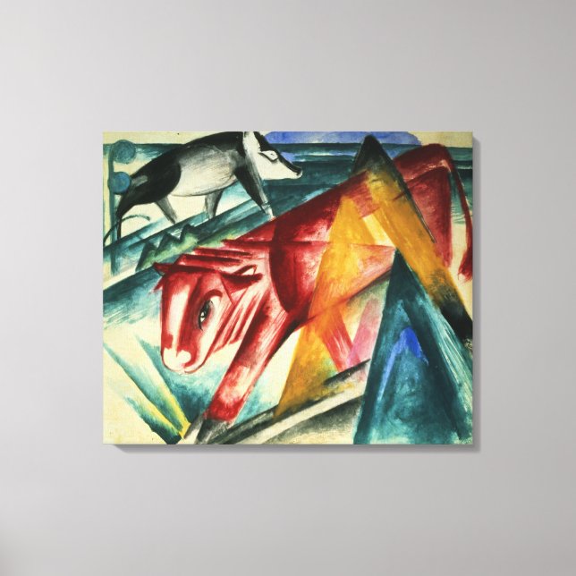 Impressão Em Tela Animais, 1913 (Frente)