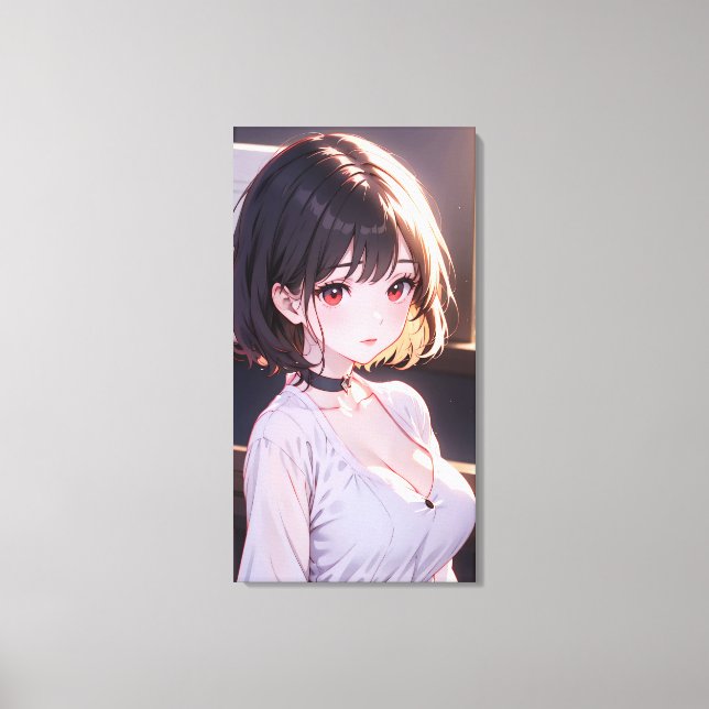 Impressão Em Tela Anime Art. (Frente)