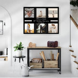 Impressão Em Tela Aniversário de Casamento de rua do Minimalista 6 F<br><div class="desc">Capturar as memórias com esta elegante e elegante,  simples e minimalista design de aniversário de Casamento de rua de 6 fotos 10. Basta adicionar suas fotos,  nomes de casais e a data,  e você criou um guardião para ser precioso por toda a vida.</div>
