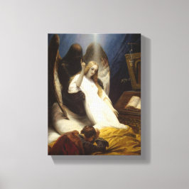Impressão Em Tela Anjo da Morte (Indo para o Céu) (Horace Vernet)