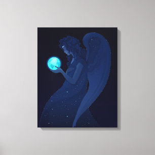 Impressão Em Tela Anjo da Terra