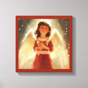 Impressão Em Tela Anjo de Natal 4