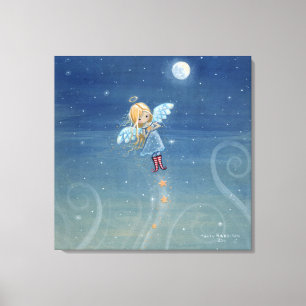 Impressão em Tela Anjo Estrela Pequena