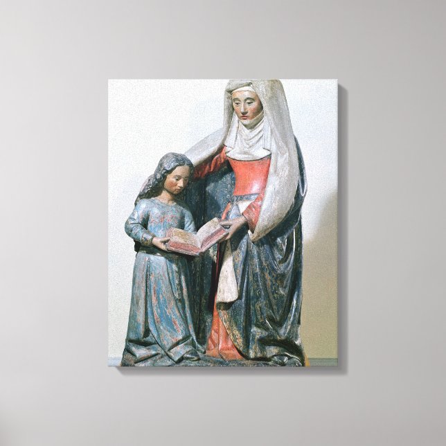 Impressão Em Tela Anne e a Virgem, 1500-30 (Frente)