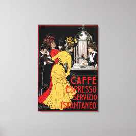 Impressão Em Tela Anterior Bar De Café Italiano Espresso E Poster