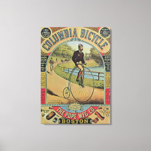 Impressão Em Tela Anúncio para a bicicleta de Colômbia