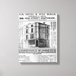 Impressão Em Tela Anúncio para Robert Jones, Tea