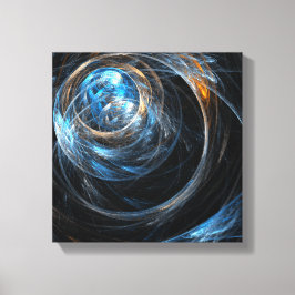 Impressão Em Tela Ao redor do mundo, Abstrato, preto e branco