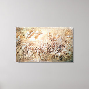 Impressão Em Tela Aparição de St Peter e de St Paul