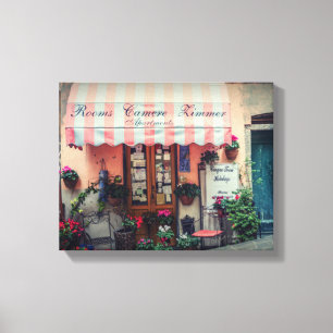 Impressão Em Tela Apartamentos em Itália de 14" x 11", 1,5", Soltei