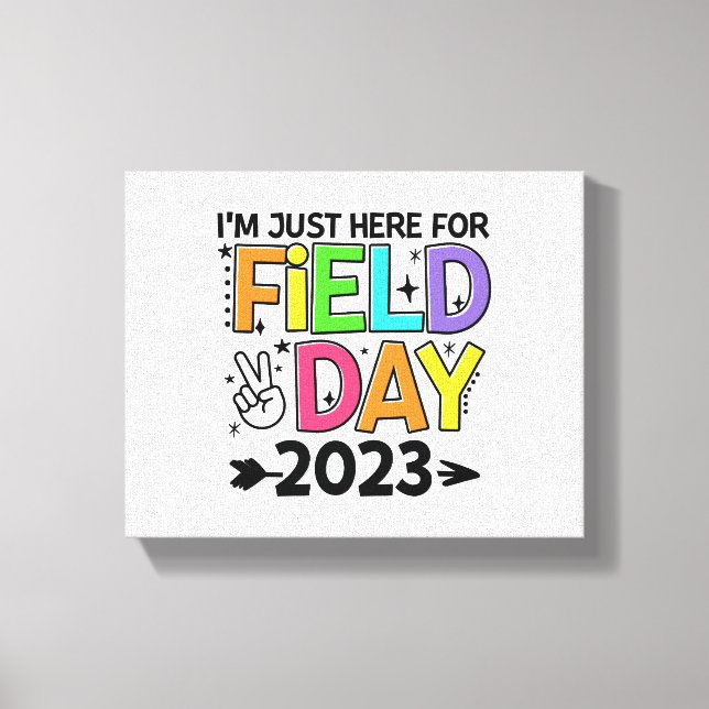 Impressão Em Tela Apenas Aqui Para A Rua De Professores De Sinal De  (Frente)