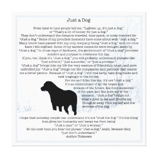 Impressão Em Tela Apenas Uma Cotação De Cachorro - Black Labrador - 